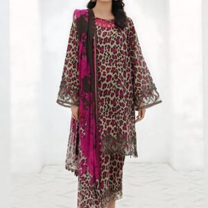 3 PCS Unstitched Suit-0