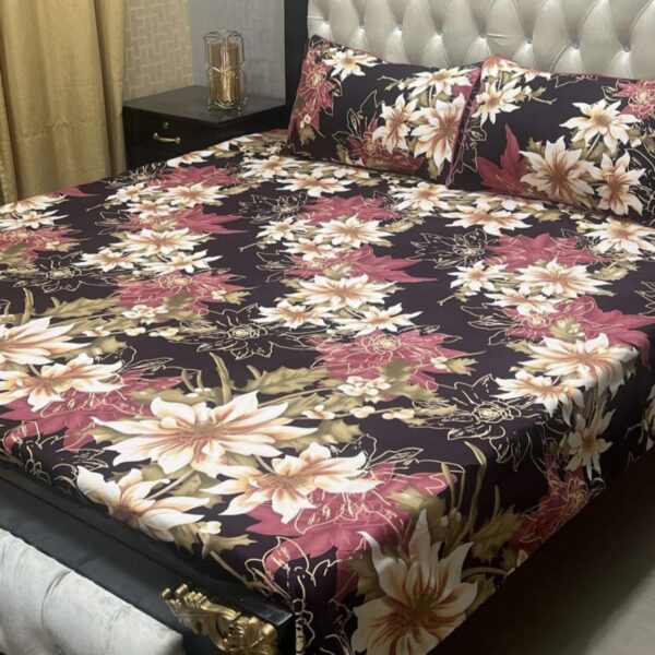 King Size 3Piece Bedsheet Set