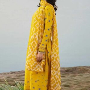 Maria B Unstitched 3 Piece Embroidered Lawn Suit