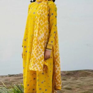 Maria B Unstitched 3 Piece Embroidered Lawn Suit