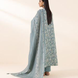 Sapphire 3Piece Printed Karandi Suit
