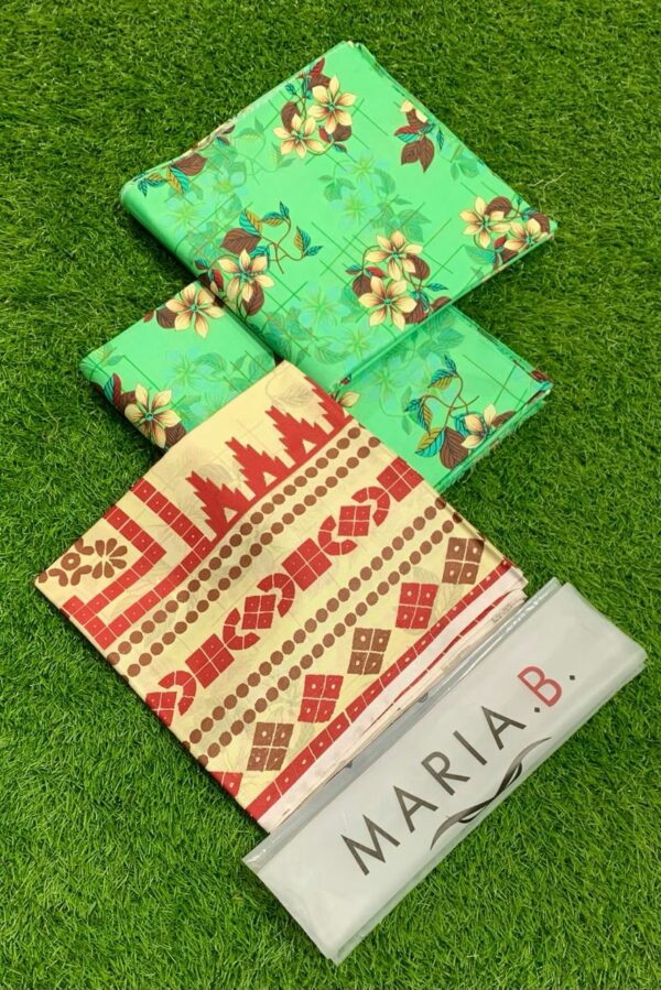 MARIA.B Printed 3pc Linen Collection